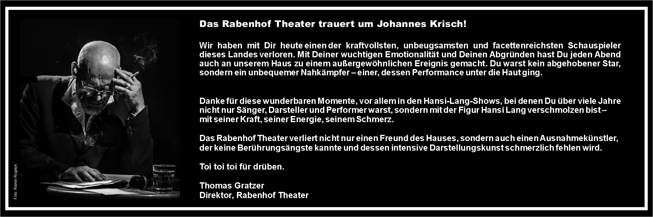Rabenhof Theater | Saison 2026/27